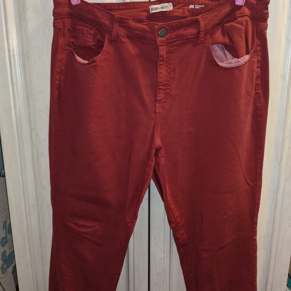 Red Skinny Jeans
